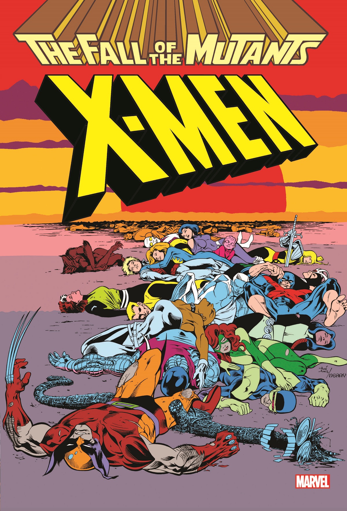 X-Men: Fall Of The Mutants Omnibus (Hardcover)