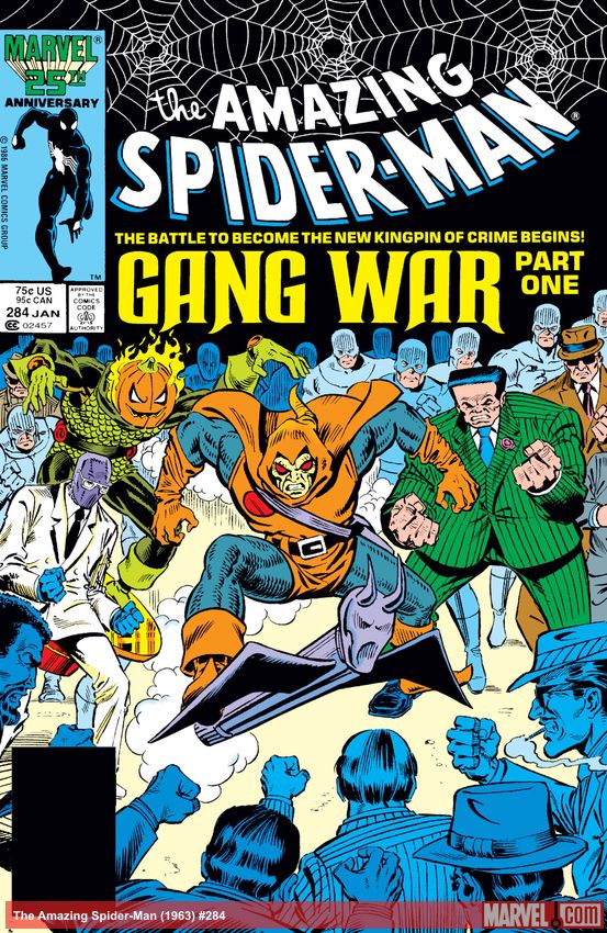 The Amazing Spider-Man (1963) #284 comic book cover