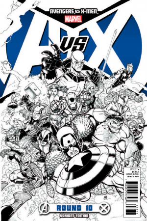 Avengers Vs. X-Men (2012) #10 (Bradshaw Sketch Variant)