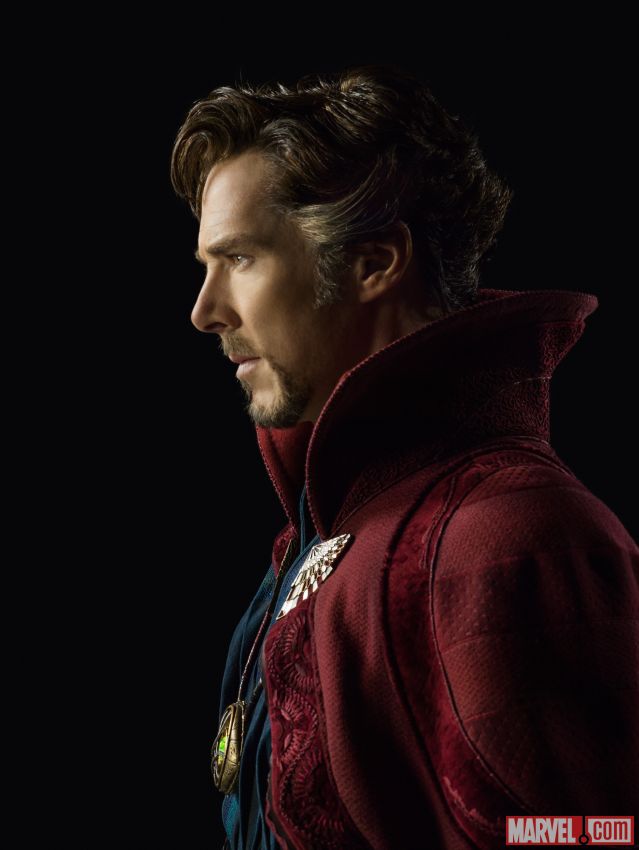 Benedict Cumberbatch in costume Photo; marvel.com