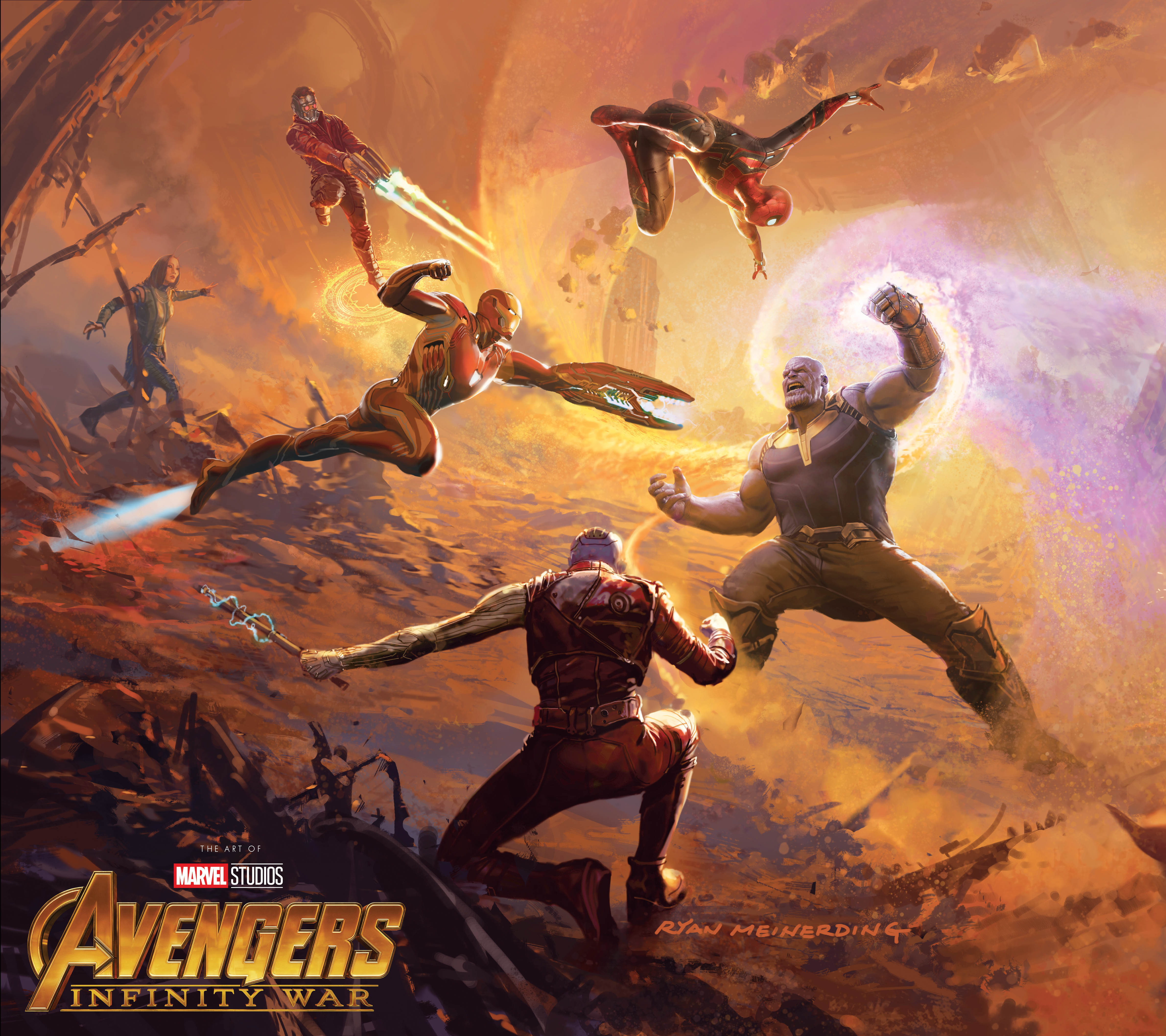 Marvel's Avengers: Infinity War - The Art of the Movie (Hardcover)