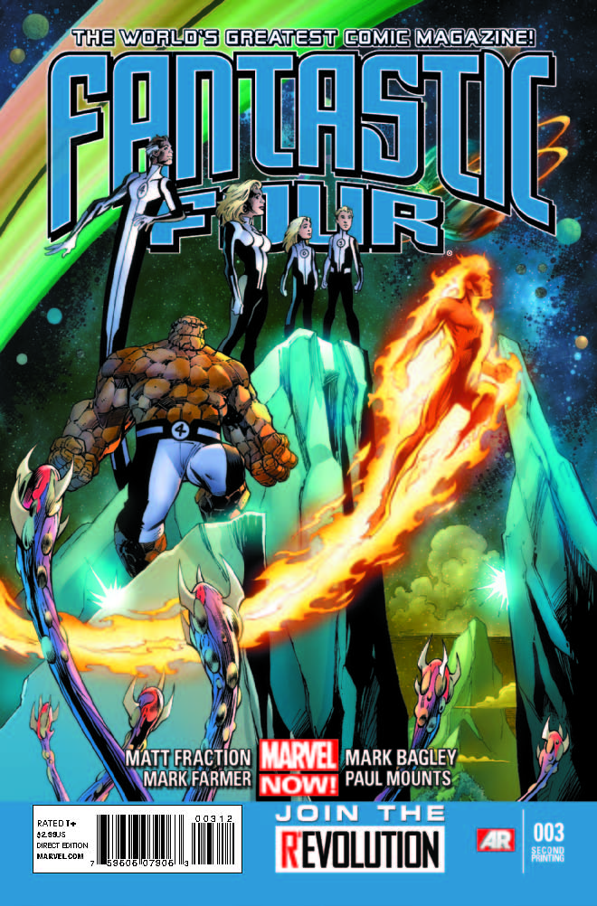 Fantastic Four (2012) #3 (2nd Printing Variant)