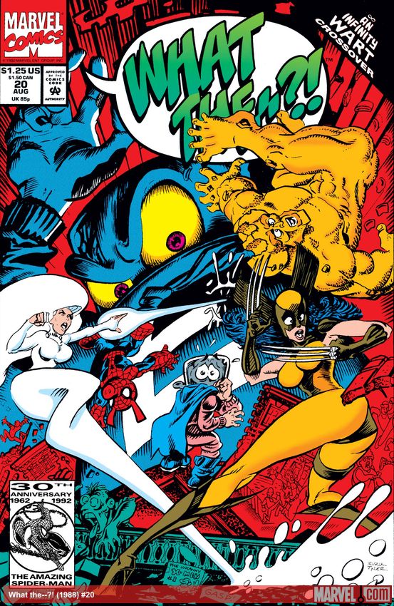 Cover of comic titled What the--?! (1988) #20