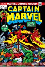 Captain Marvel (1968) #27 cover