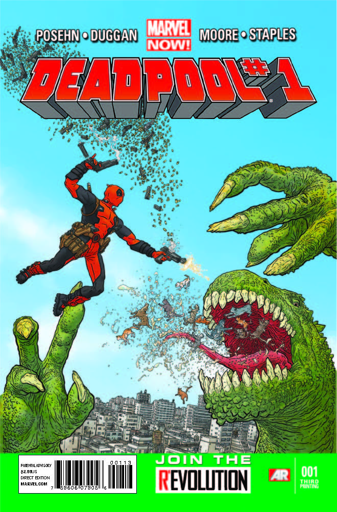 Deadpool (2012) #1 (3rd Printing Variant)