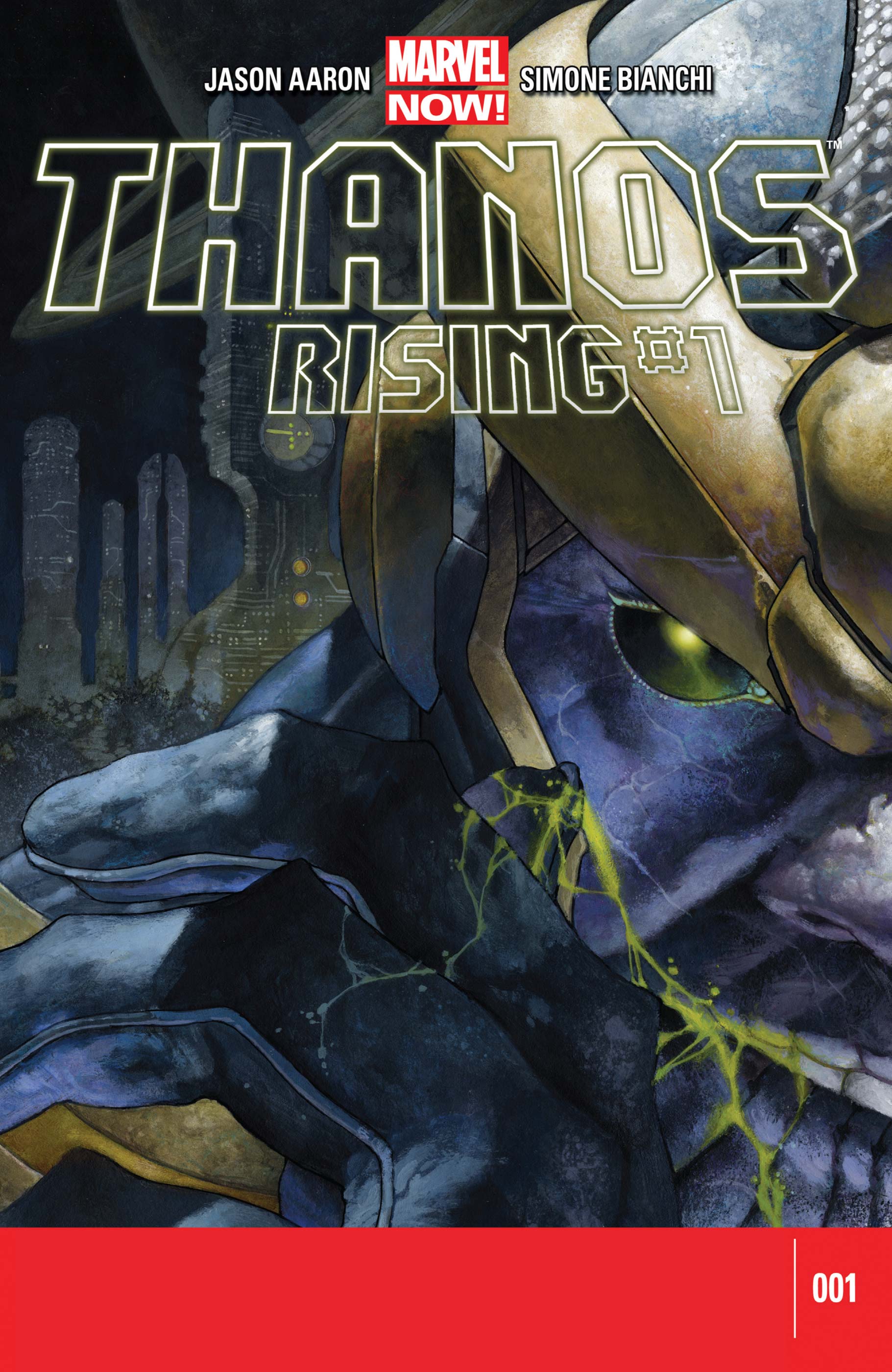Thanos Rising marvel graphic novel aaron bianchi 