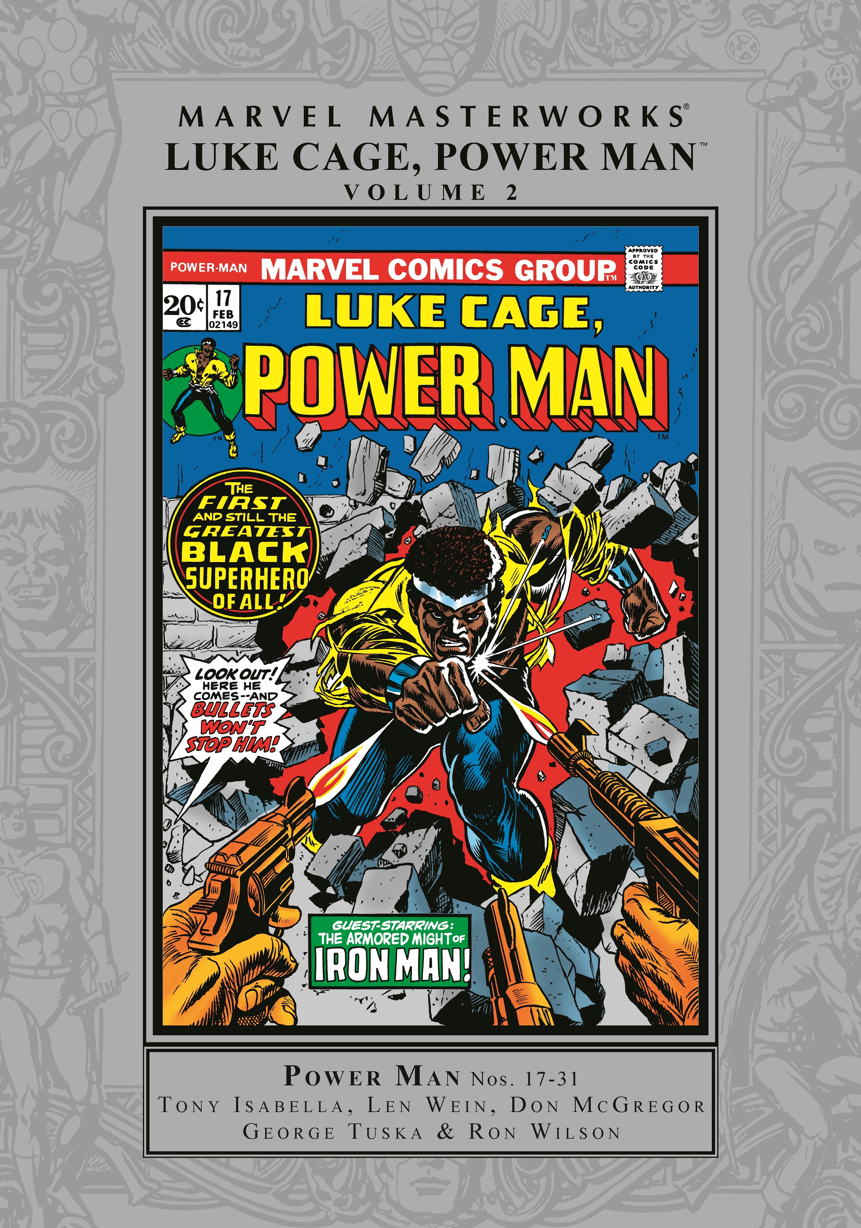 Marvel Masterworks: Luke Cage, Power Man Vol. 2 (Hardcover)