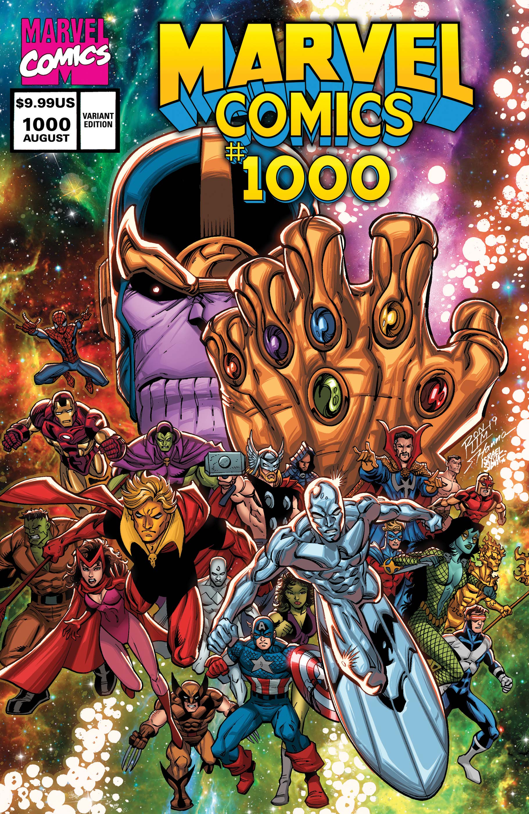 -- NM/MT condition -- Marvel 2019 Tedesco Variant Marvel Comics 1000 