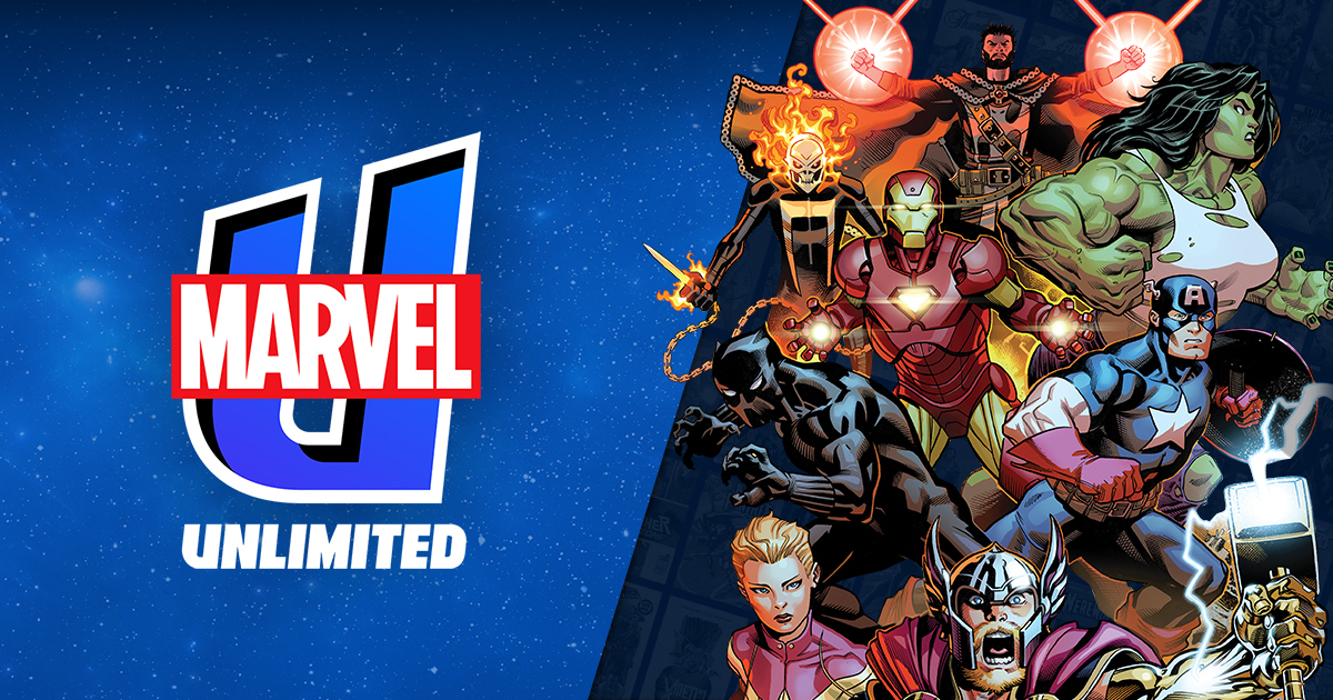 Ready go to ... https://www.marvel.com/unlimited [ Marvel Unlimited | Over 30,000 Comics. One All-New App!]