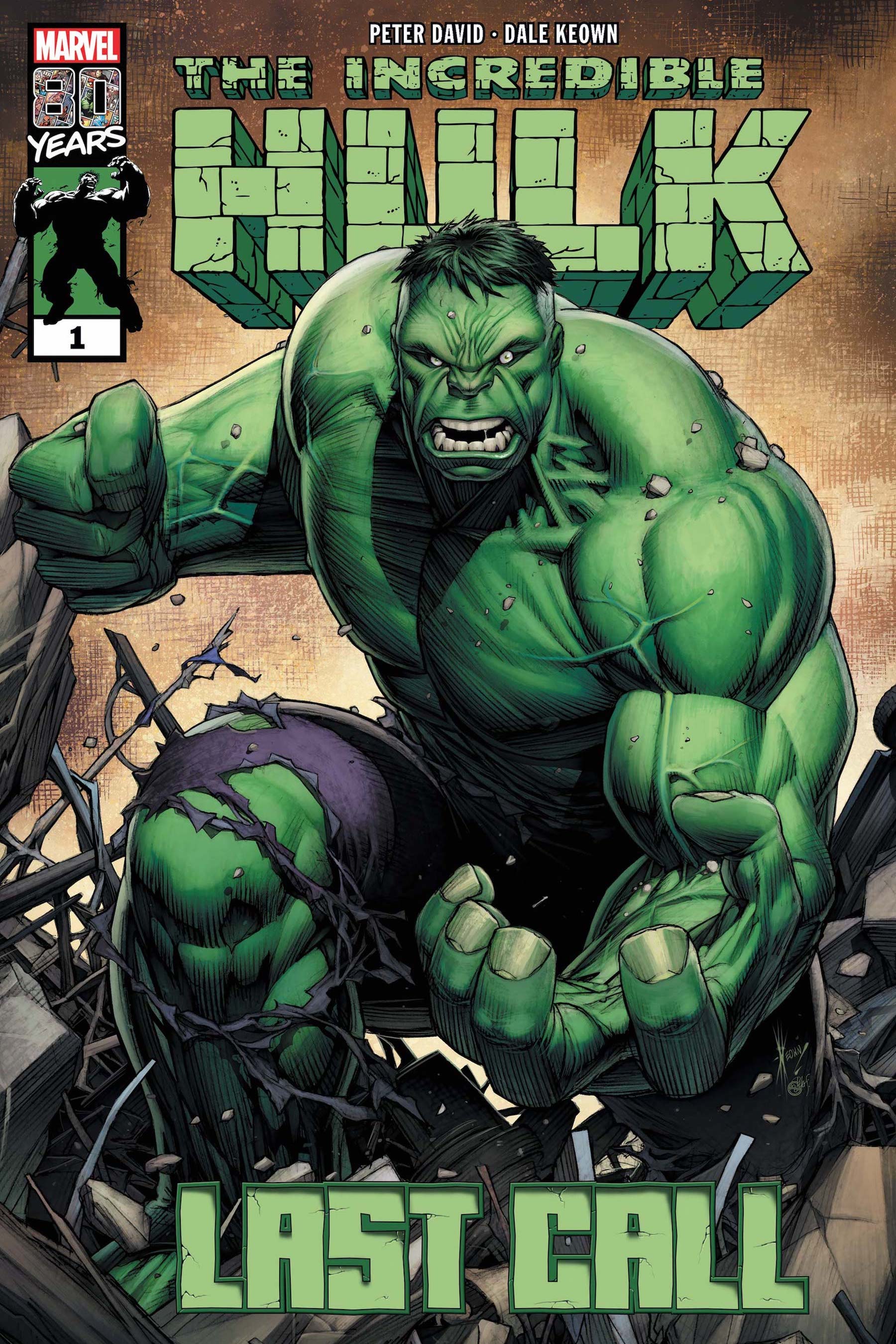 Jeremiah Owusu-Koramoah by Ron Lim, Roberto Poggi, and Wil Quintana, after INCREDIBLE HULK: LAST CALL #1 by Dale Keown