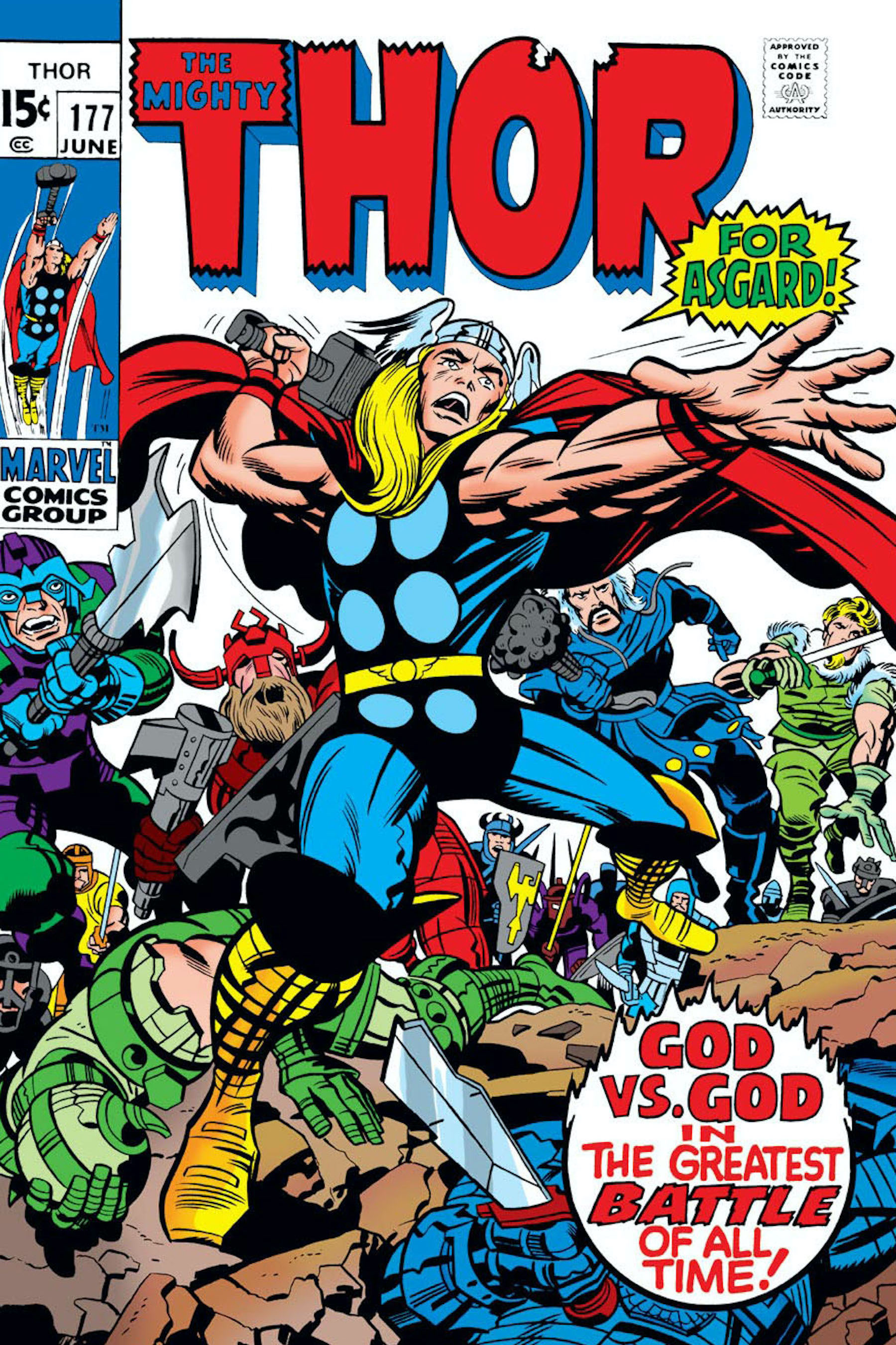 Trevor Lawrence by <strong>Wellington</strong> Alves, after THOR #177 by Jack Kirby